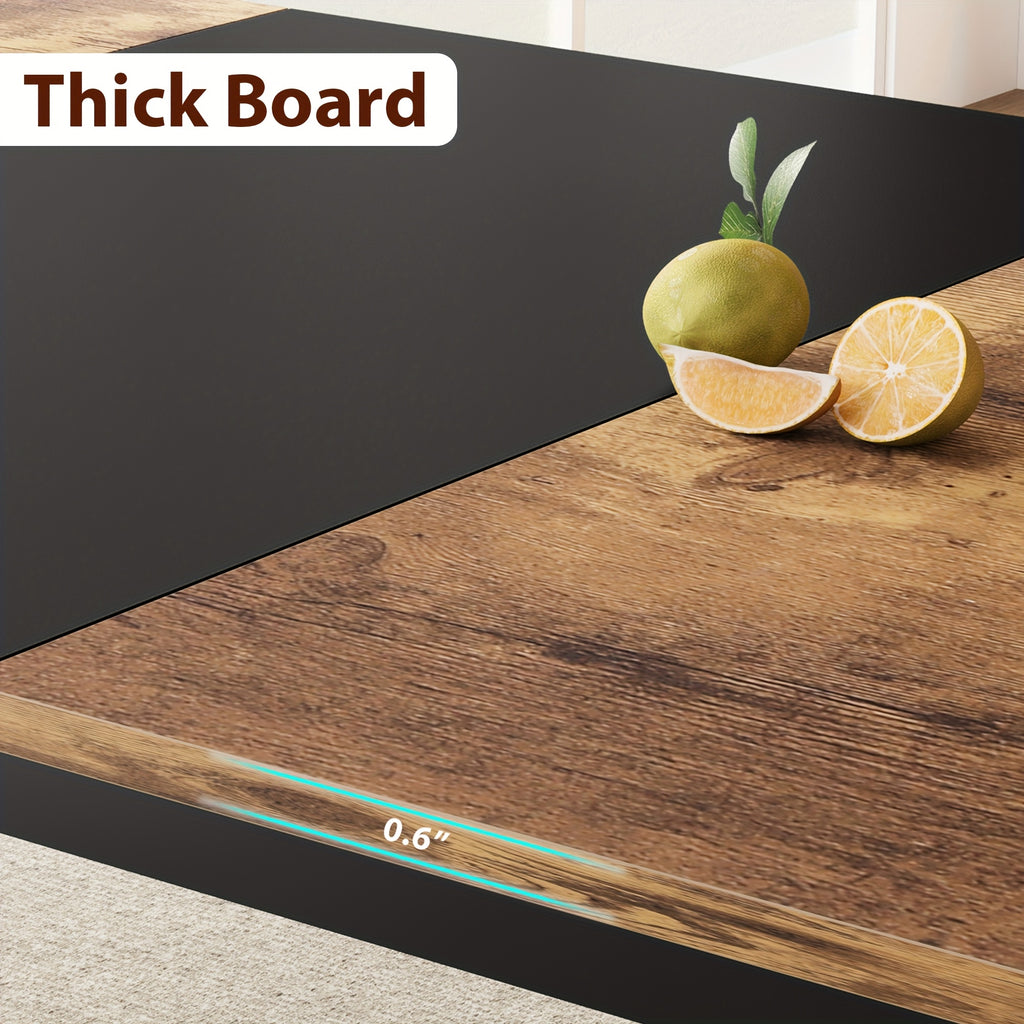mdf   corner 2 meter long dining table without black - Temu