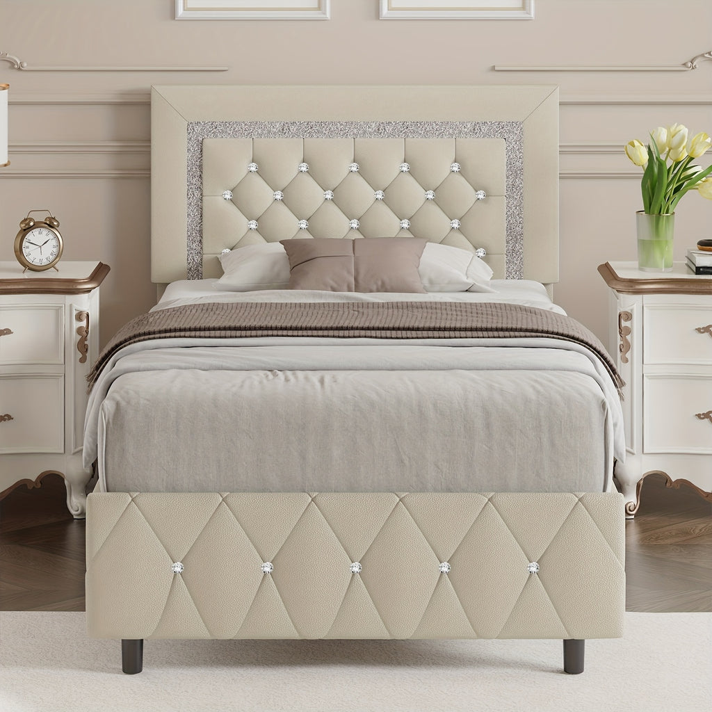 twin full queen king platform bed frame - Temu