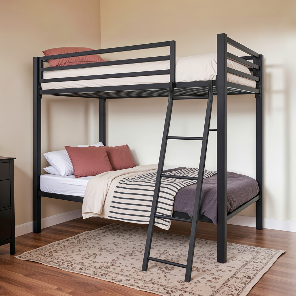twin   bunk bed sturdy reinforced frame - Temu