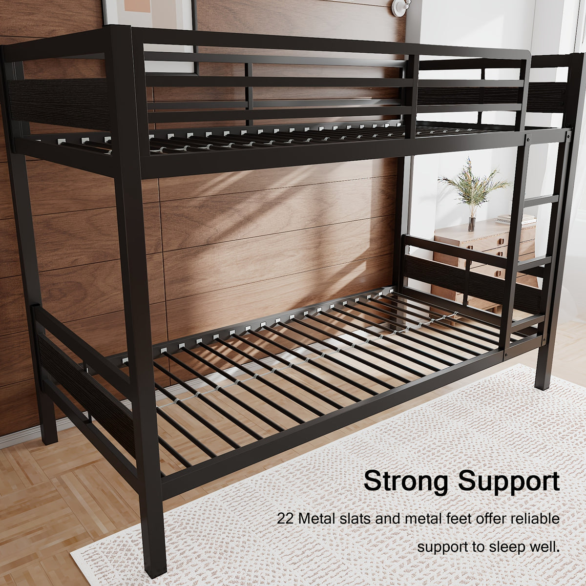 heavy duty metal bed ladder full length   bed - Temu