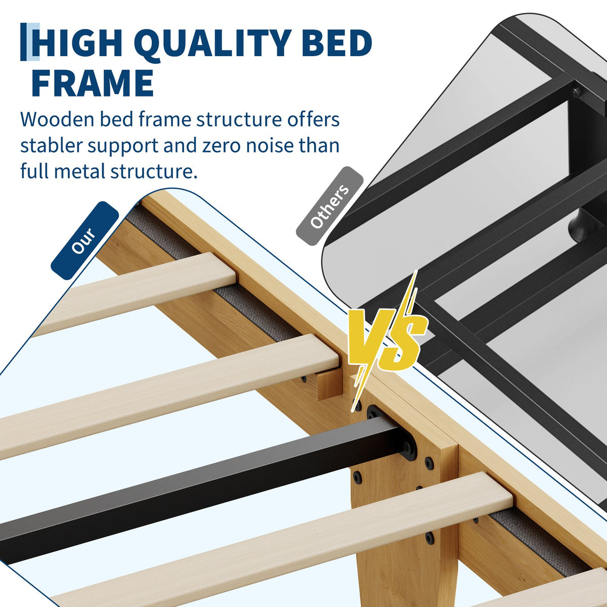woven rattan metal bed frame industrial style bedroom - Temu