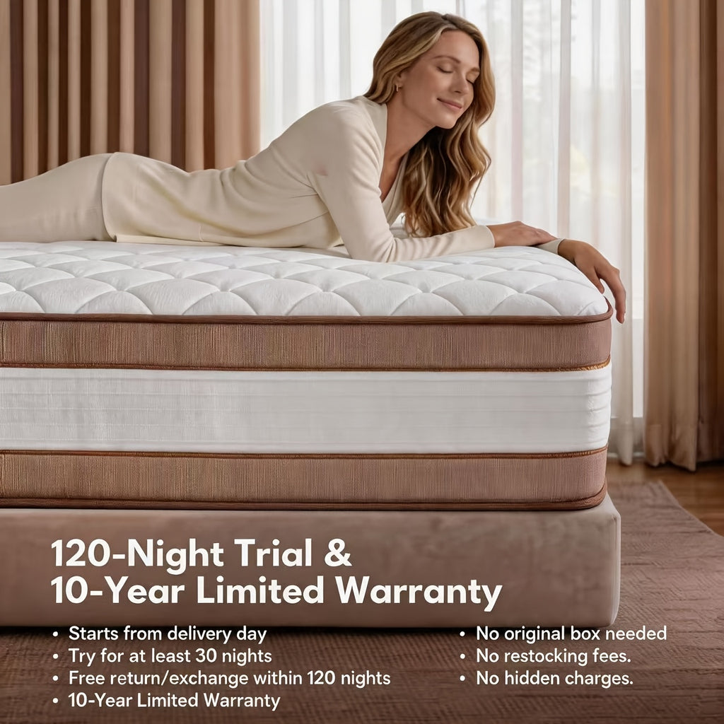 queen size 12 14 inch mixed     bed - Temu