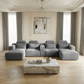 luxury u shaped modular living room sofa cup holders - Temu