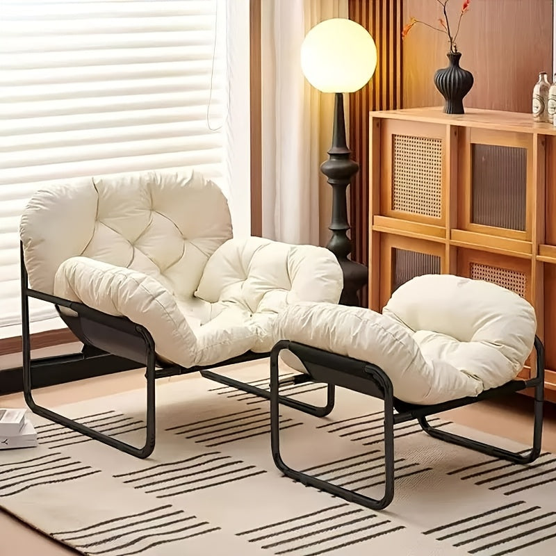 lazy sofa footrest high rebound soft cushion lounge chair - Temu