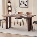 63 rectangle dining table 4 6 35 4 widen tabletop farmhouse - Temu