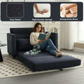 2 in 1 chenille upholstered pull sleeper chair foldable - Temu