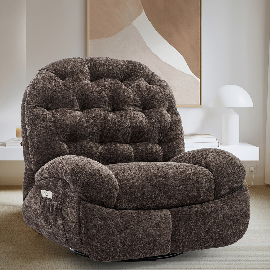 personal care armchair large 360 swivel rocking chair   - Temu