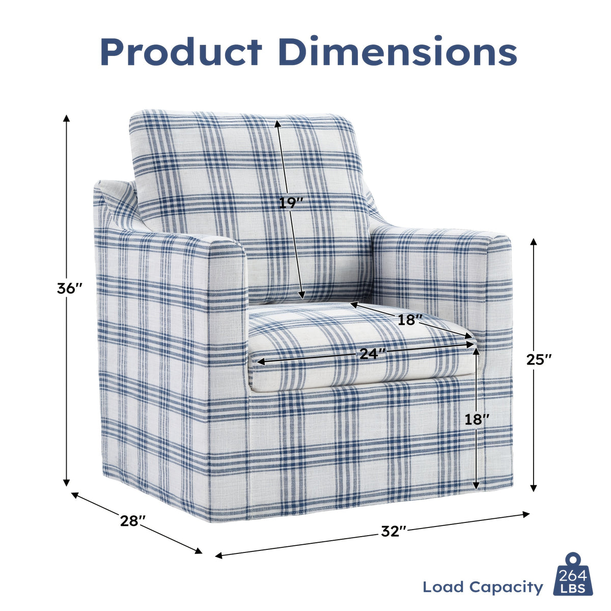 swivel accent chair   upholstered - Temu