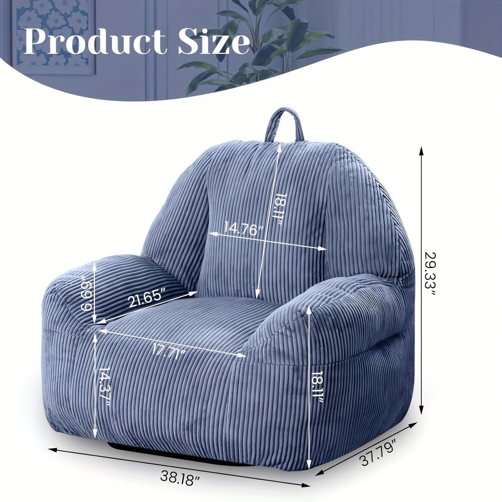 bean bag chairs oversize bean bag sofa chair high density - Temu