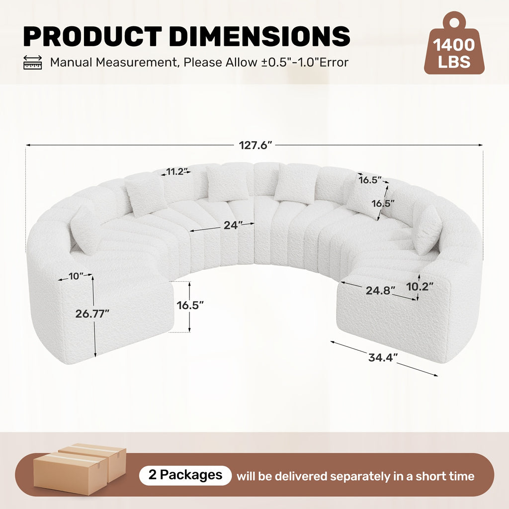 luxury modular sectional sofa foam cushioning chaise lounge - Temu