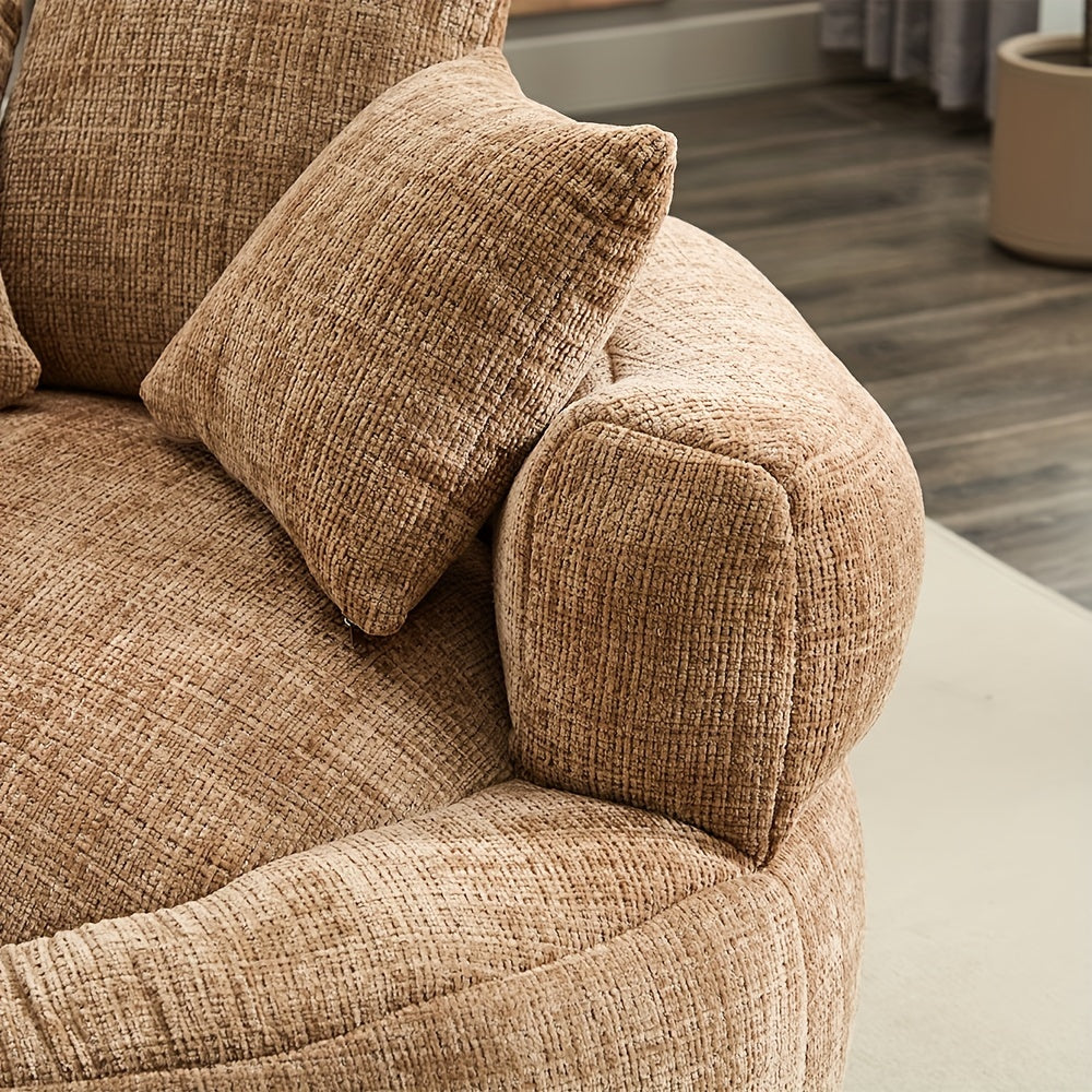 oversized 41 high back bean bag chair plush floor lounger - Temu