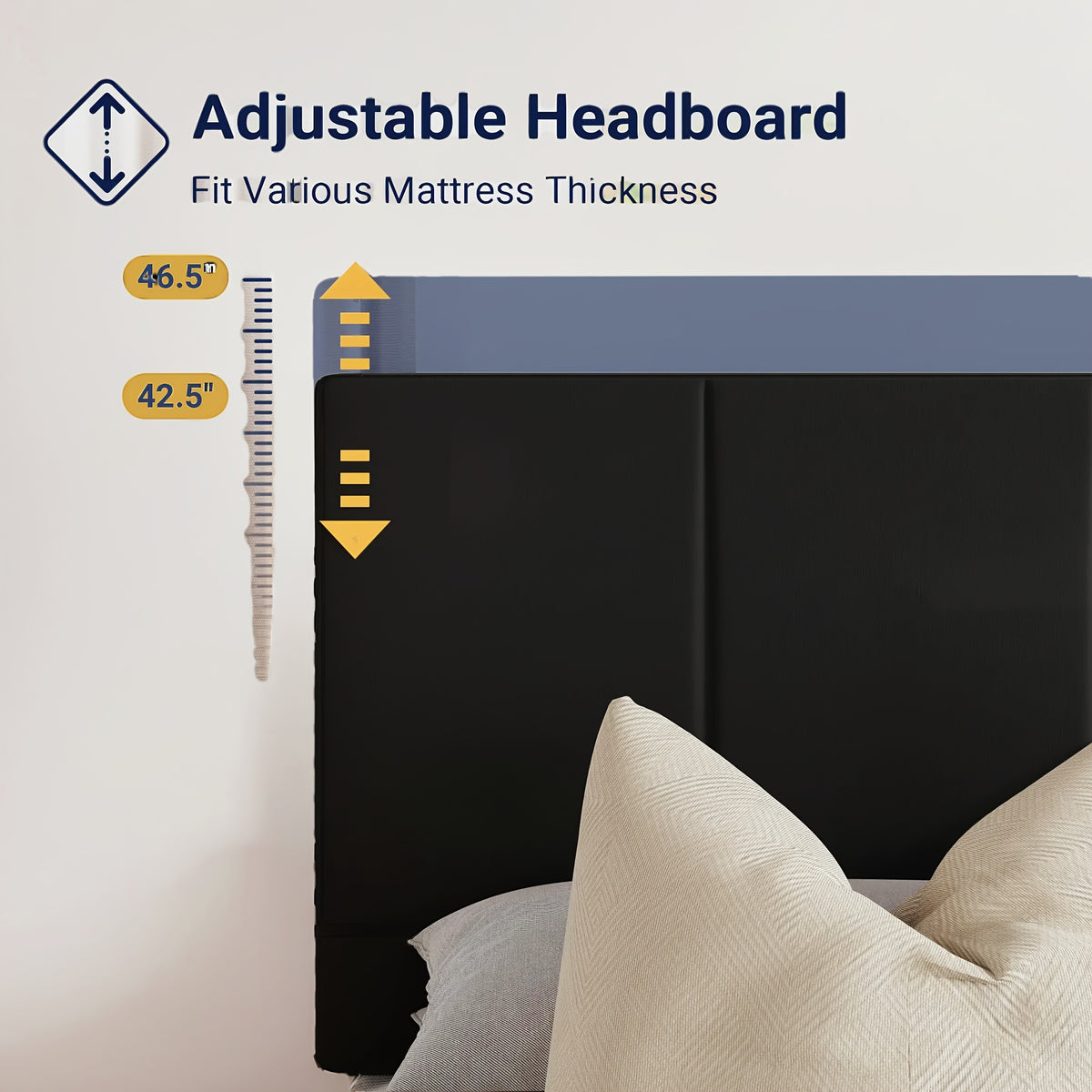 lift storage bed modern velvet upholstered headboard - Temu