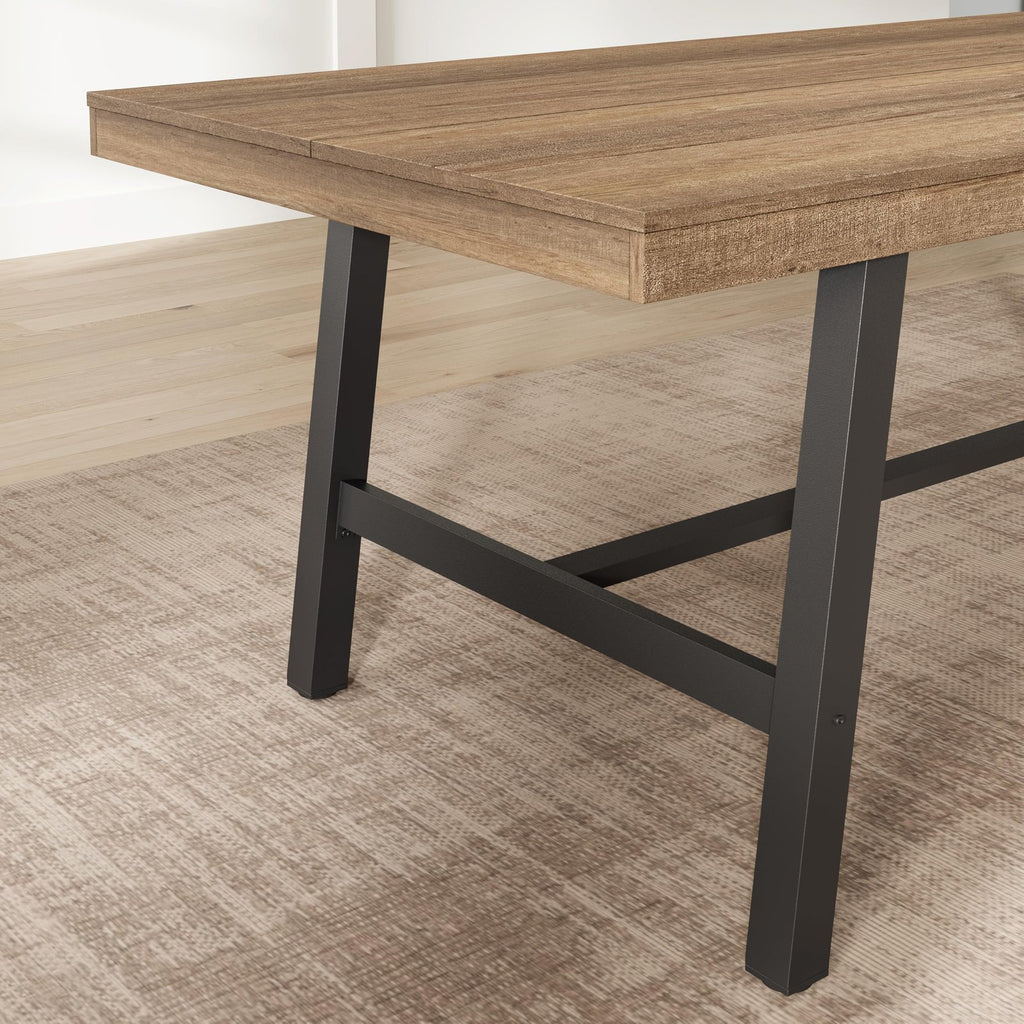 55 rustic industrial dining table   table - Temu