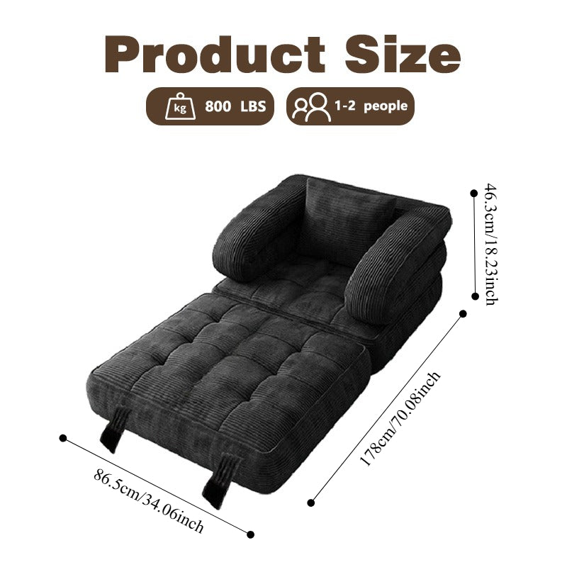 folding sofa bed convertible sleeper chair bed lounge chair - Temu
