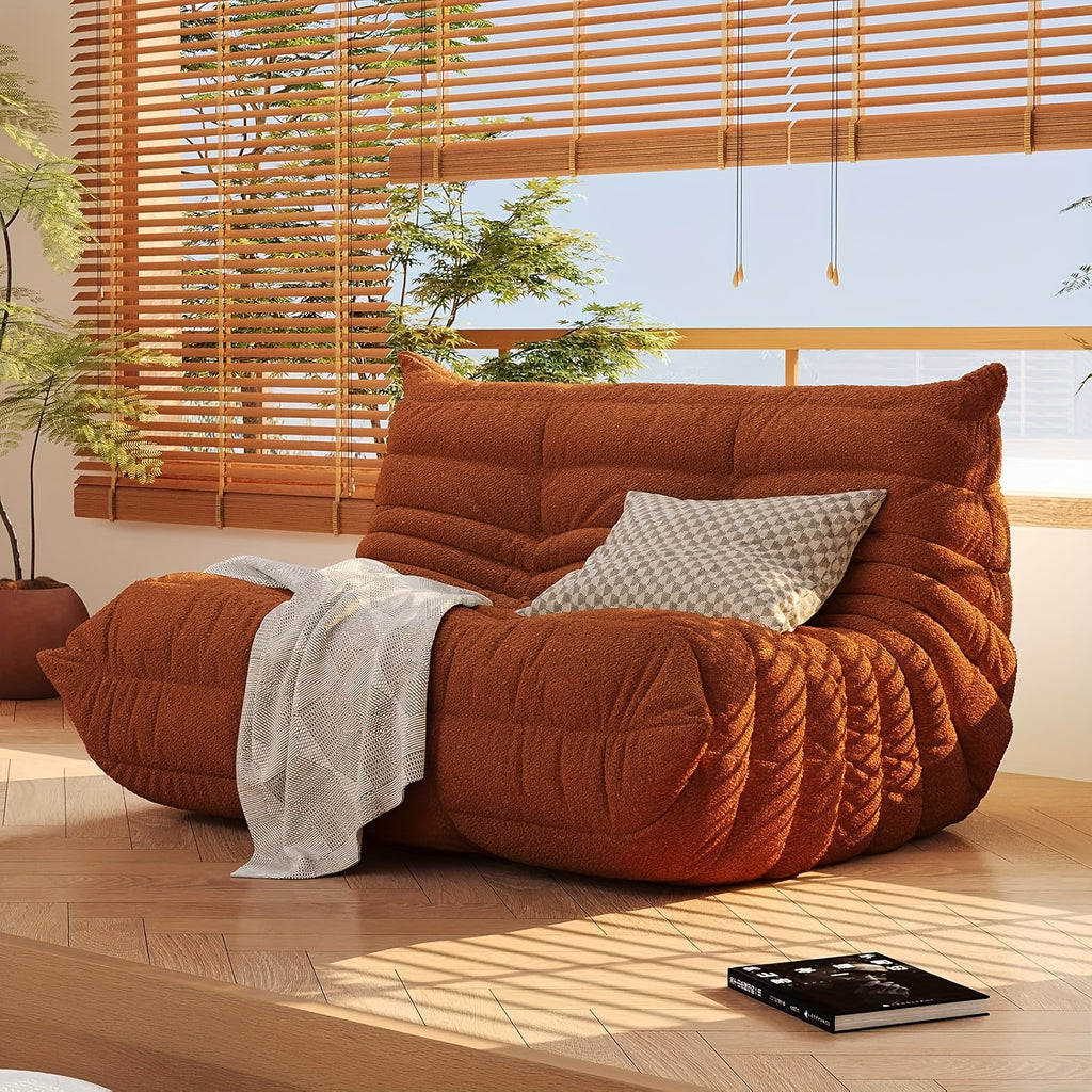 armless floor lounge chair sofa bean bag fireplace chair - Temu