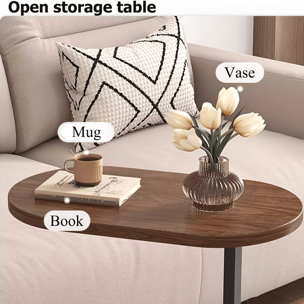 elegant sofa side table sturdy metal frame compact coffee - Temu