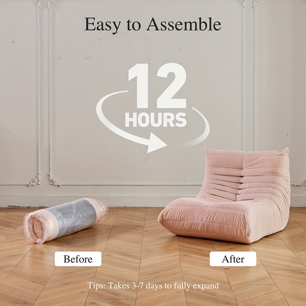 bean bag chairs fireplace side seating modern comfortable - Temu