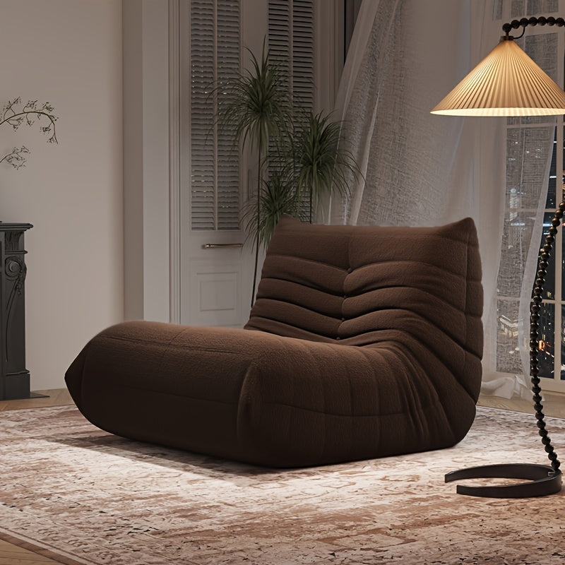 armless floor lounge chair sofa bean bag fireplace chair - Temu