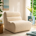 45 oversized foam sofa chair victorian armless floor lounge - Temu