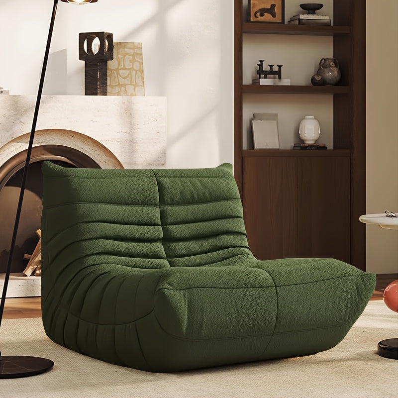 contemporary armless floor lounge chair bean bag chair - Temu