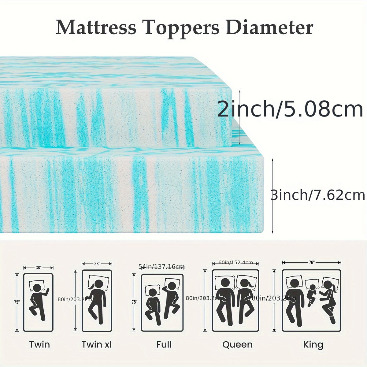 heavy duty metal platform bed frame memory foam mattress - Temu