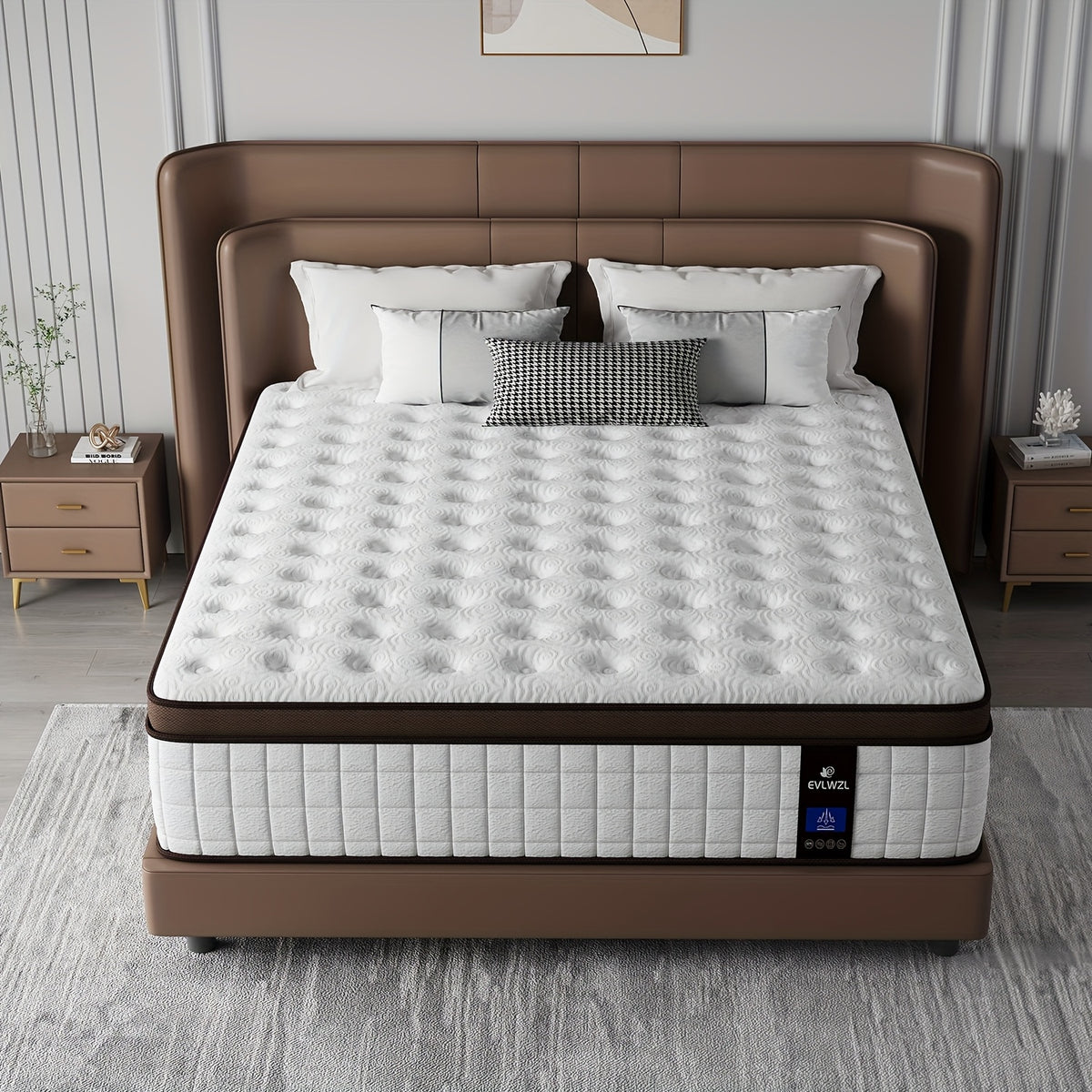 queen mattress 12 10 inch mixed   gel mattress - Temu