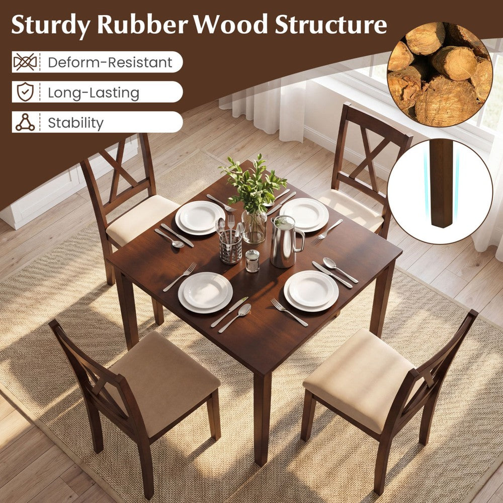 farmhouse dining table   35 inch square kitchen table - Temu