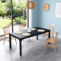 rectangular dining table 78 inch long kitchen table 6 8 - Temu