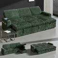 101 inch modern corduroy sofa bed 3 people convertible - Temu