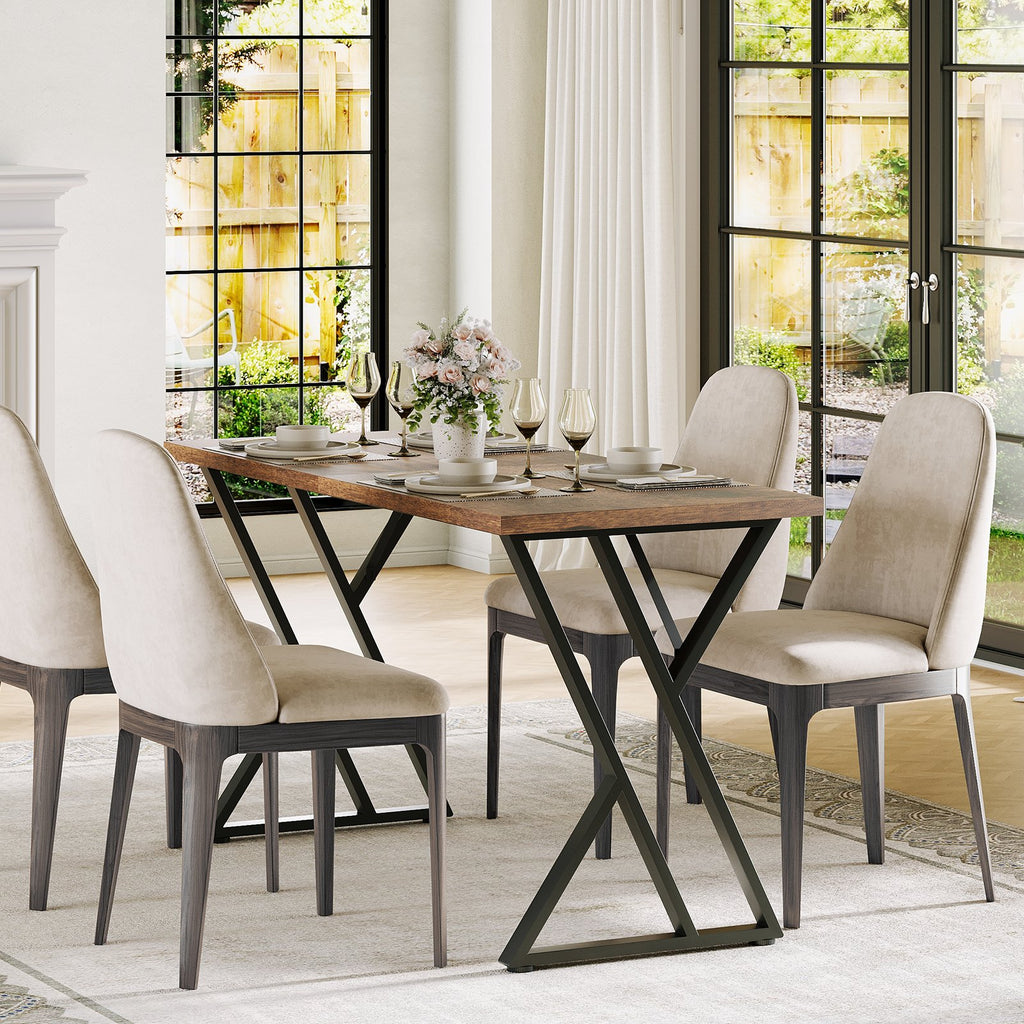 rectangle dining table 4   table sturdy top - Temu