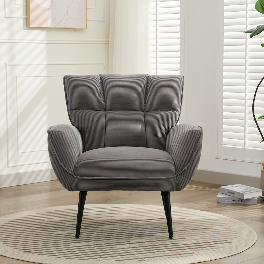 accent chair upholstered living room chair high wingback - Temu