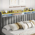 king size upholstered storage bed 3 drawers 2 tier - Temu