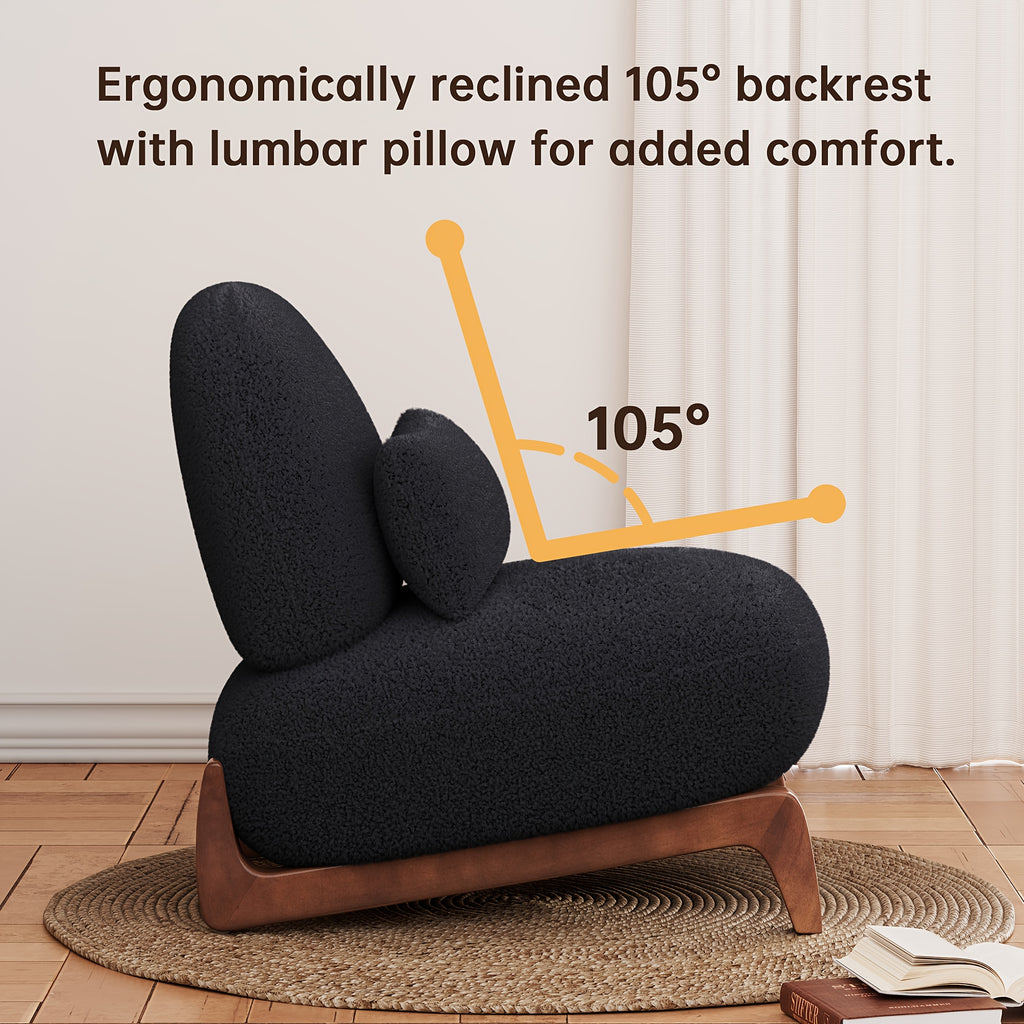 cloud boucle chairs modern accent chairs set 2 - Temu