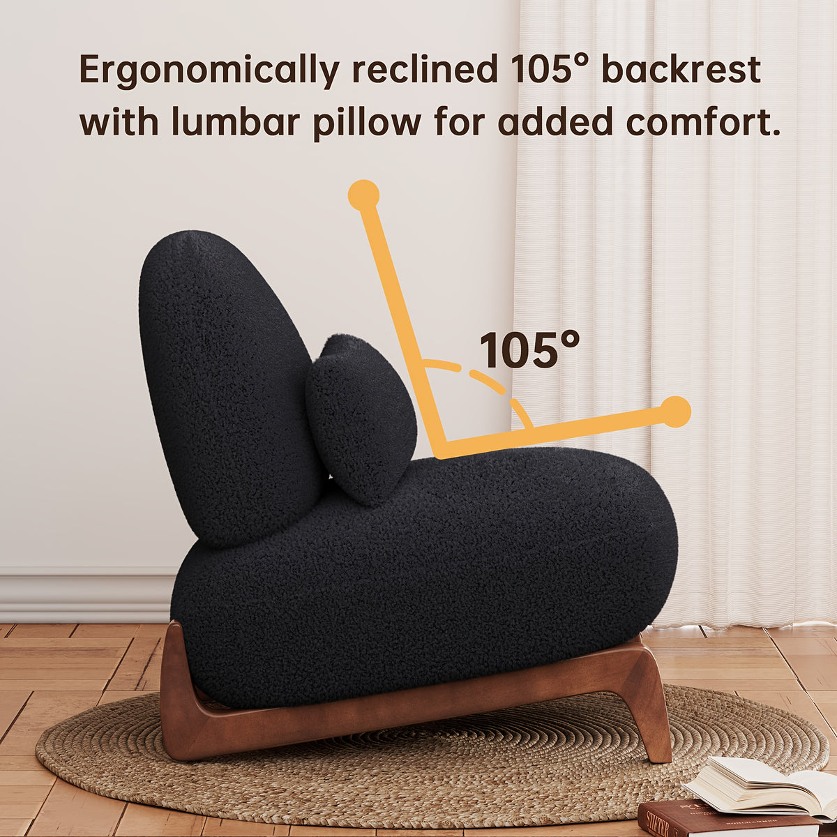 cloud boucle chairs modern accent chairs set 2 - Temu