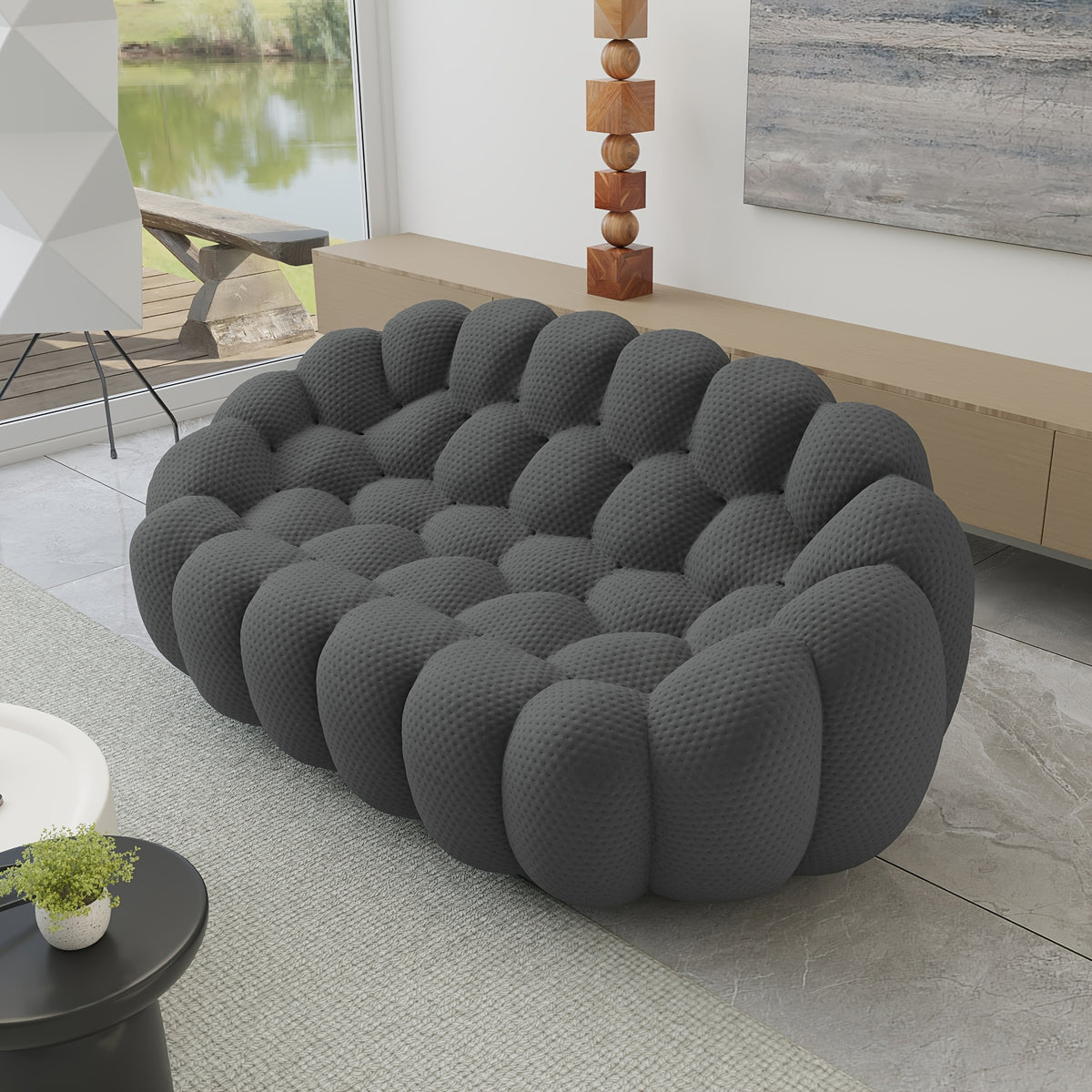 oversized   3d textile material upholstered bean - Temu