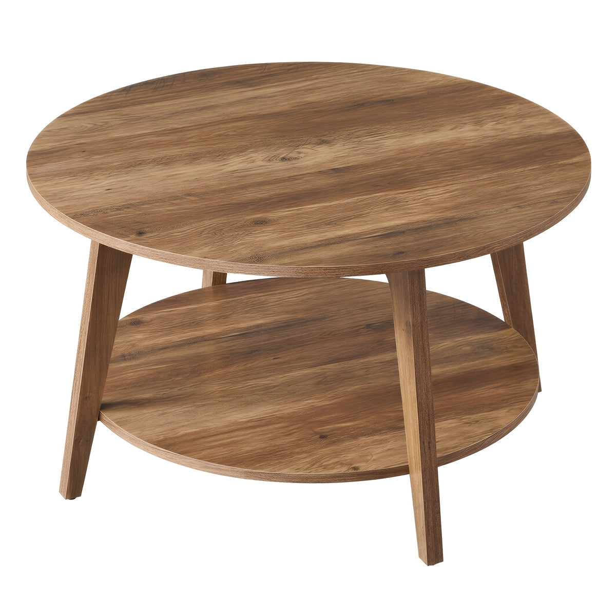 round coffee table tea table 2 tier   center - Temu