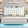 floating bed frame charging station type c usb ports - Temu