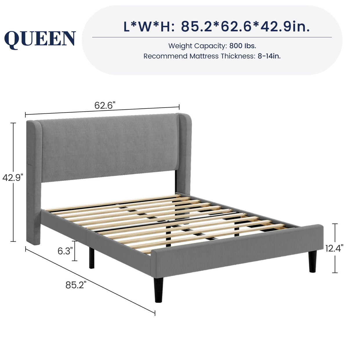 xzh bed elegant   comfortable stylish bedroom - Temu