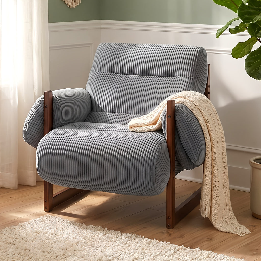 beige gray full body supportive leisure sofa wood grain - Temu