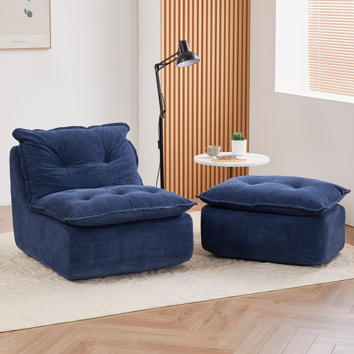 mcq single recliner chair footrest 62 2 inch foam floor - Temu