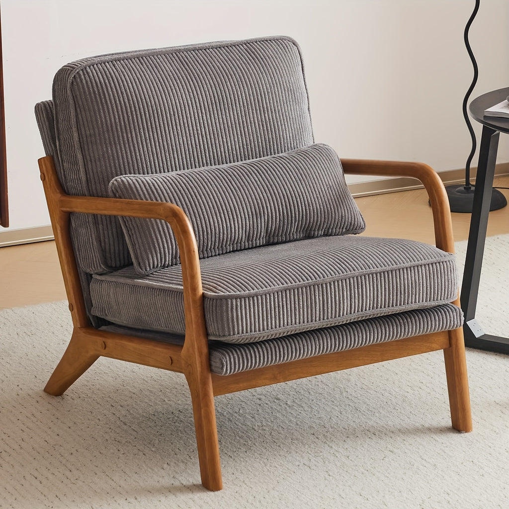 corduroy accent chair   century - Temu