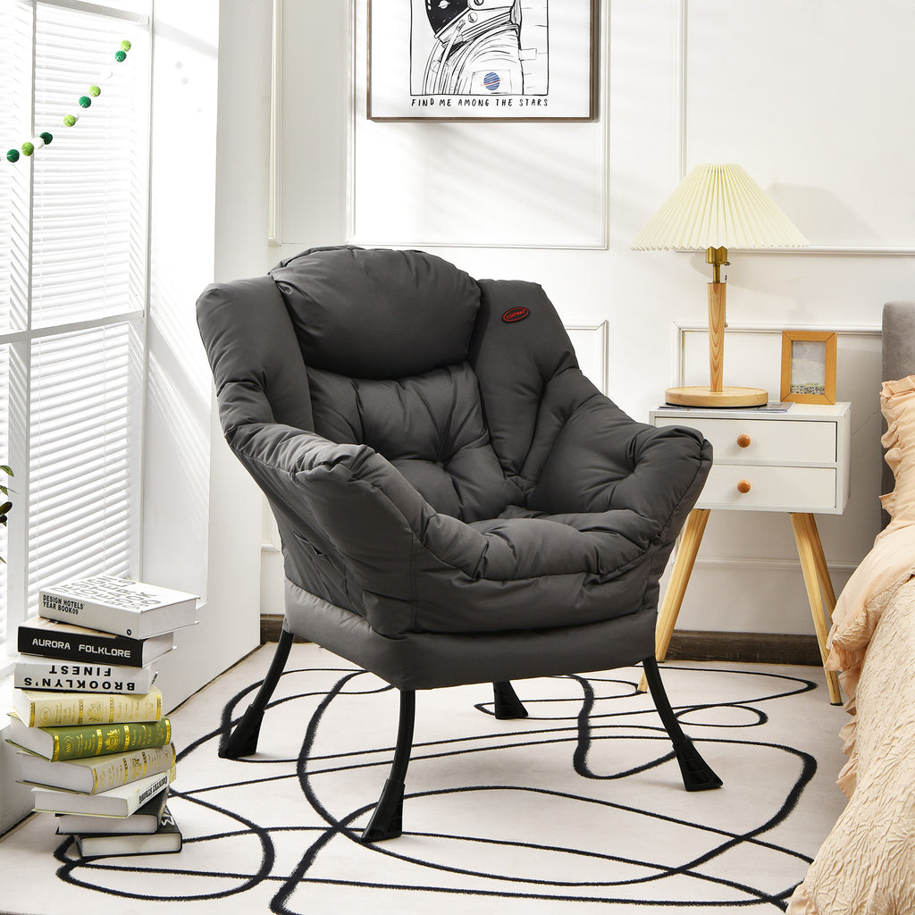 modern polyester fabric   single sofa chair - Temu