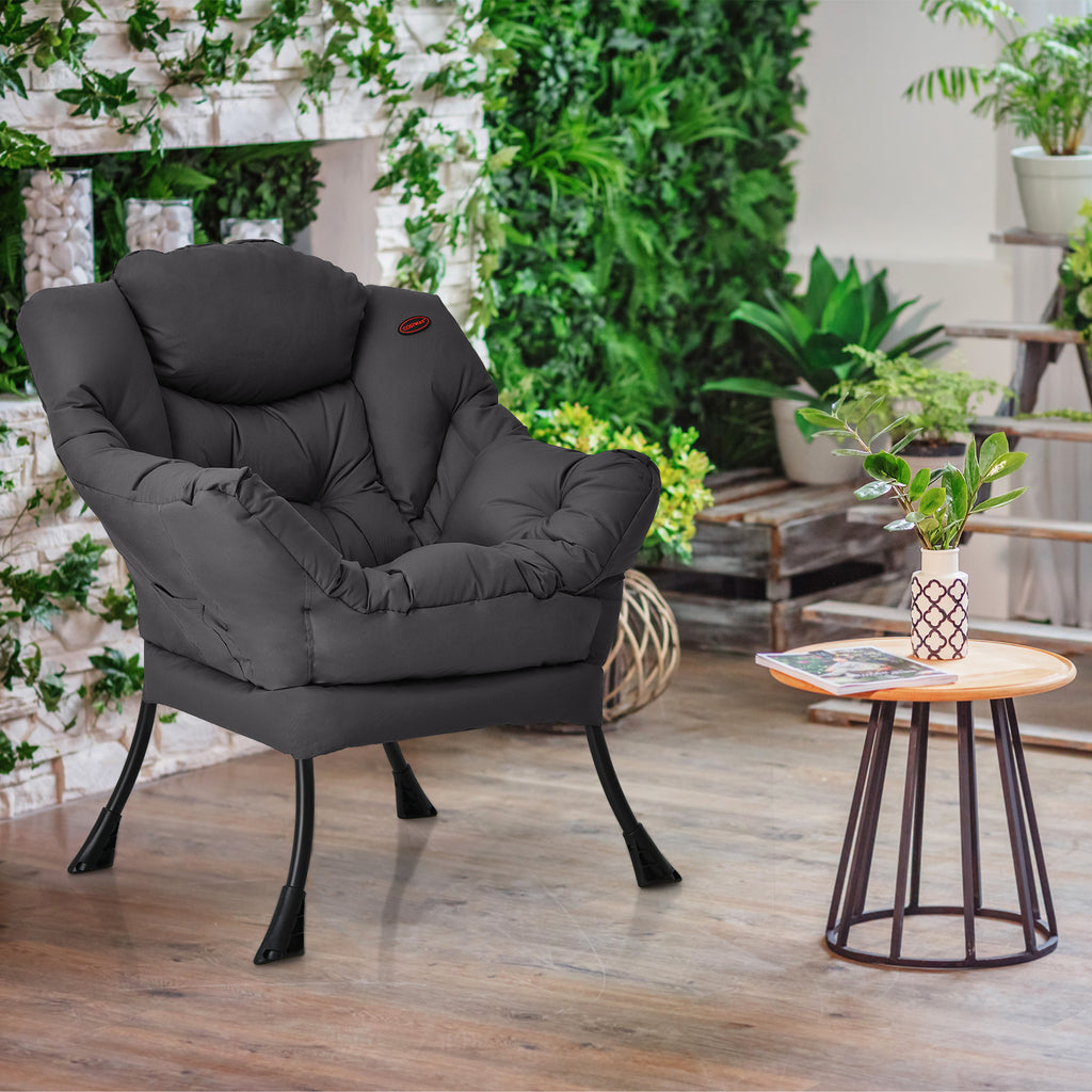 modern polyester fabric   single sofa chair - Temu