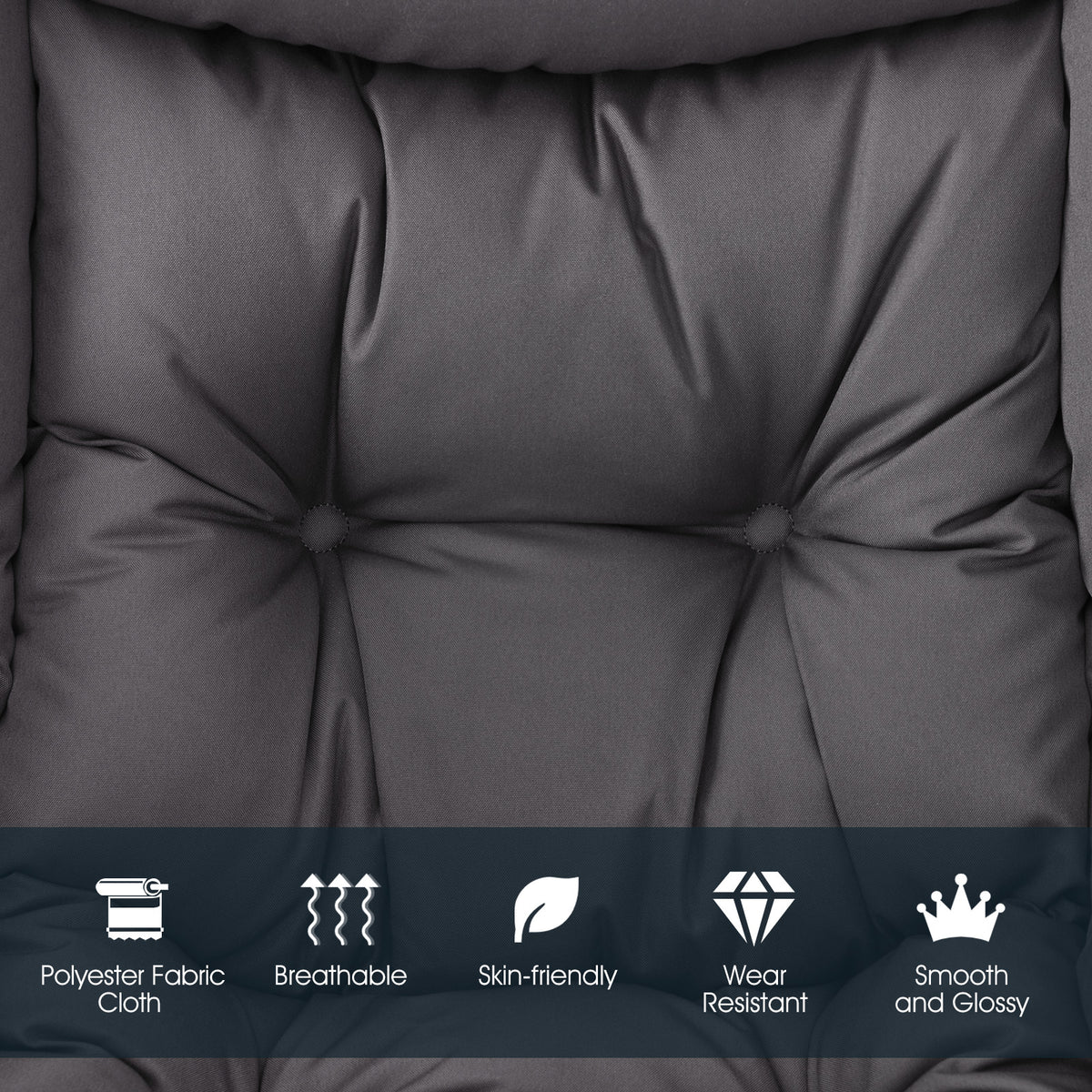 modern polyester fabric   single sofa chair - Temu