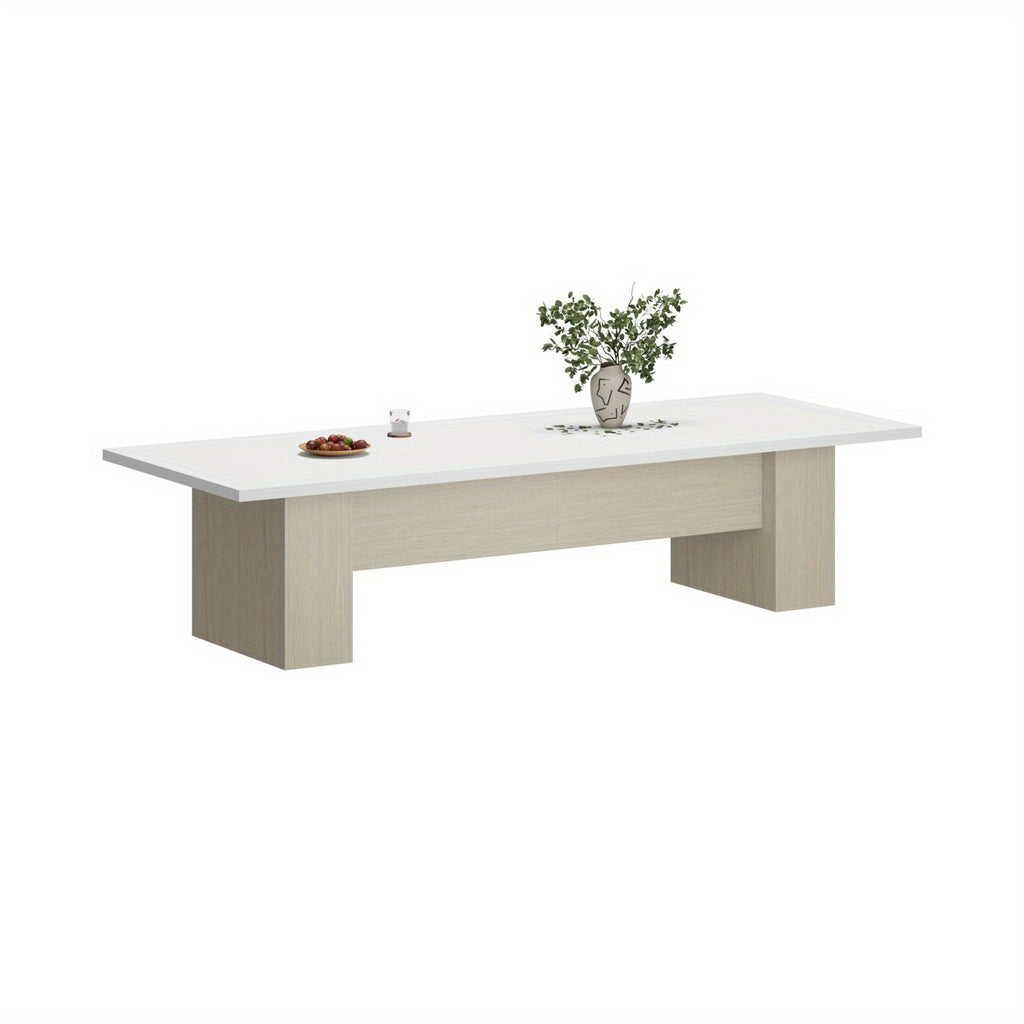 12 person large wooden dining table 126 l rectangular dining - Temu