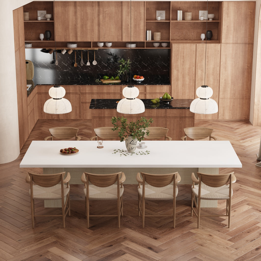 12 person large wooden dining table 126 l rectangular dining - Temu