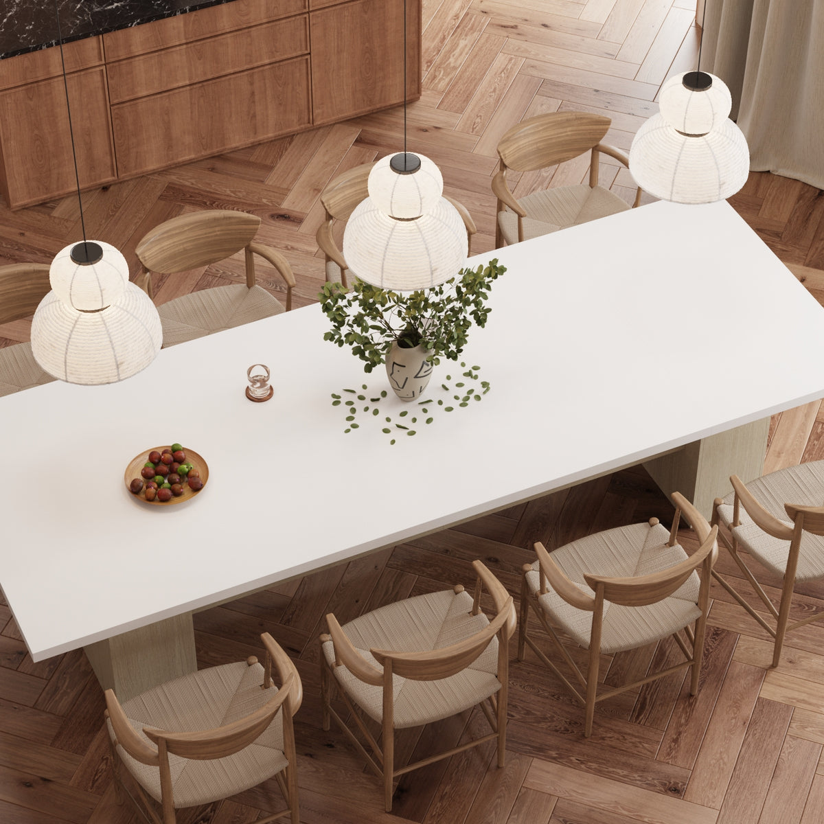 12 person large wooden dining table 126 l rectangular dining - Temu
