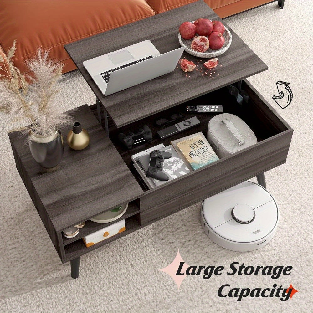coffee table     featuring an adjustable - Temu