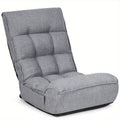 4 position adjustable folding floor chair padded - Temu