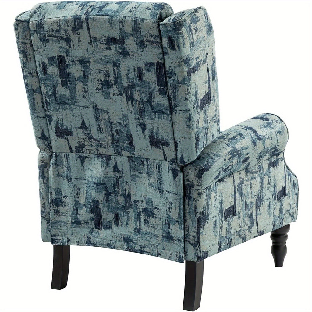 upholstered wingback recliner chair small adjustable - Temu